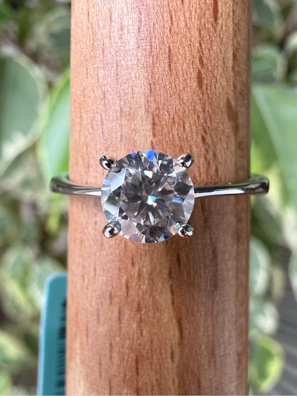 925 Moissanite Ring